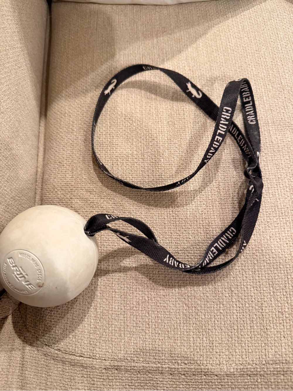 🥍 Cradle Baby Lacrosse Training Ball with Branded Lanyard ⭐️⭐️⭐️⭐️⭐️